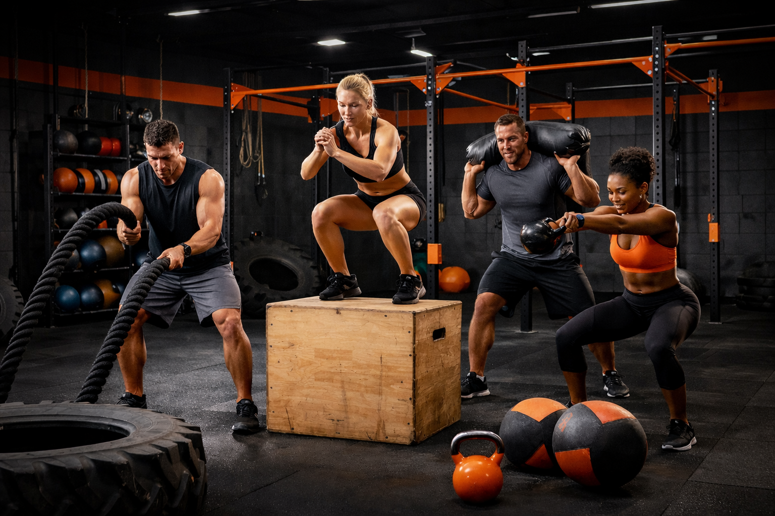 Bootcamp: metodologia, intensidade e variedade no centro do treino