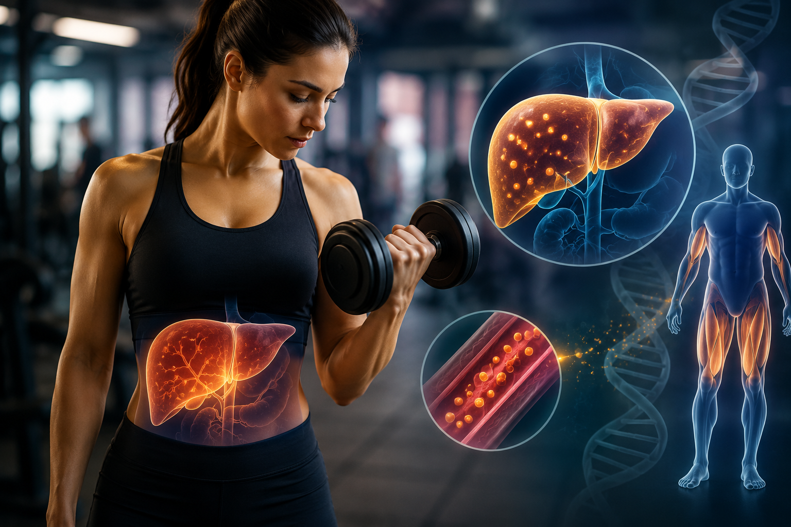 Musculação e saúde metabólica: como o treino de força ajuda a proteger o fígado e melhorar a sensibilidade à insulina